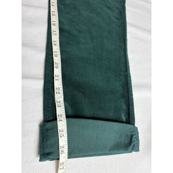 Kut From The Kloth Catherine Boyfriend Emerald Green Corduroy Jeans Sz 16 NWT - Picture 9 of 12